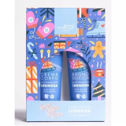 Crema Corpo Bagnodoccia Delux Profumazione Legnosa puroBio