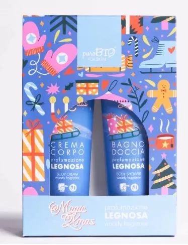 8466-000-8439-jpg Crema Corpo Bagnodoccia Delux Profumazione Legnosa puroBio - immagine 1